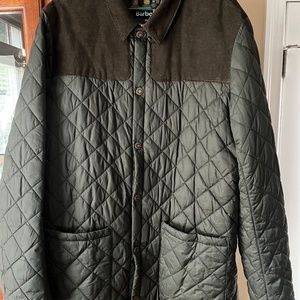 Barbour Gillock Quilted Jacket - Men’s Olive XXL